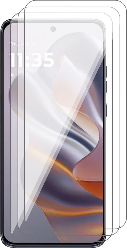 Screenprotector geschikt voor Motorola Moto Edge 50 Neo / Edge 60 Neo / Thinkphone 25 - 3x Glas Screen Protector