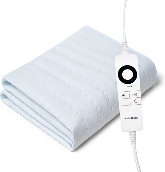 Vivid Green Elektrische Onderdeken 1 Persoons