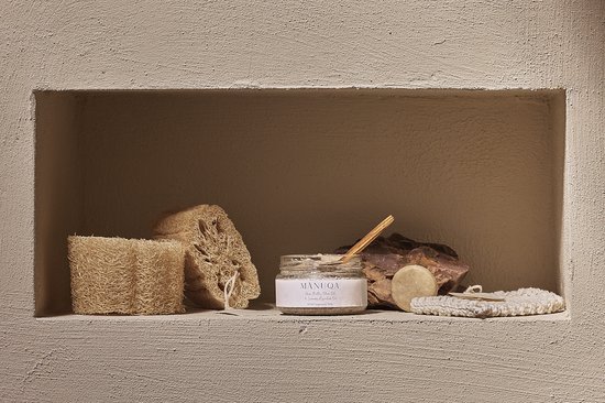 Gommage corporel entièrement Natural à la Lavande et au sucre en poudre (230 ml) - hydratant, soignant, protecteur et sans parfum