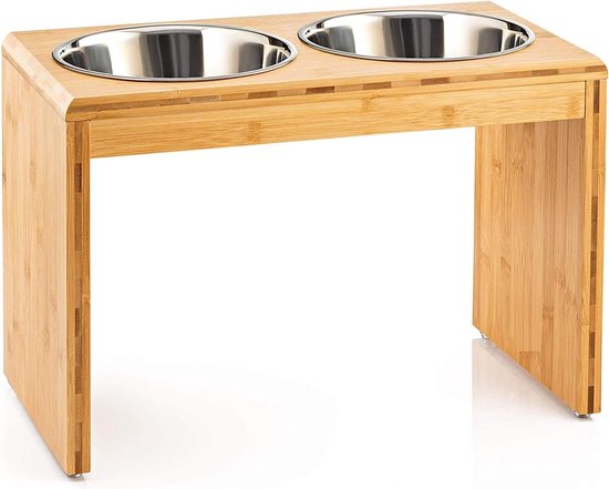 Ferplast Dubbele Voerbak Legno van Hout Aantrekkelijke prijzen bij