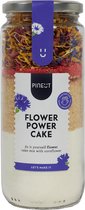 Pineut ® Cake Bakmix Flower PowerCake - Pot - Bakpakket Cadeau - Voor Kinderen & Volwassenen - DIY Pakket - Samen Genieten - Origineel Cadeau