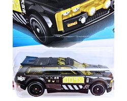 HOT WHEELS TRACK D WAGON 009X BLACK 189/250 HW TRACK CHAMPS 4/5 1:64 SHORT CARD