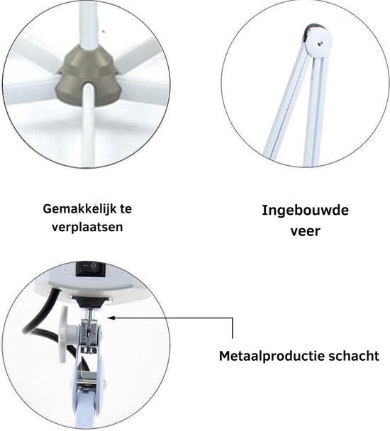 Lampe loupe de sol - Loupe sur pied