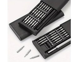 Precisie Schroevendraaier Set - 24 Bits Pakket - Mini Pocket Tool Kit voor Elektronica Reparatie - Geschikt voor Smartphones en Tablets-