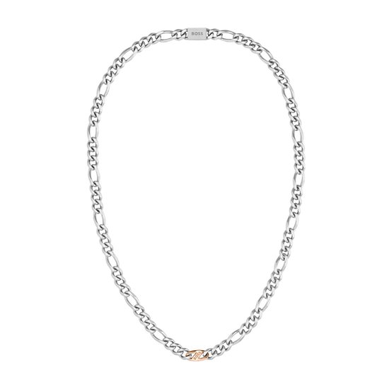 HUGO BOSS E-Sparkling ketting met steen • Zwart • de Bijenkorf