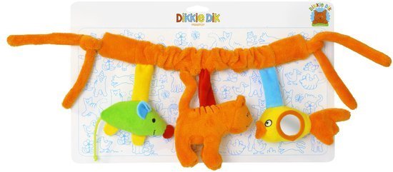 Happy Horse Dikkie Dik Wagenspanner - Oranje - Baby cadeau van Happy Horse — afbeelding 2