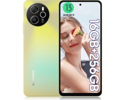Blackview SHARK 8 Smartphone - 4G DUAL SIM - 16 RAM 256GB ROM - Helio G99 Octa Core - 6.78 inch 120Hz 2.4K - Android 13 - 64MP - NFC -Goud