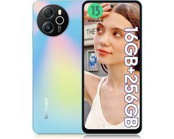 Blackview SHARK 8 Smartphone - 4G DUAL SIM - 16 RAM 256GB ROM - Helio G99 Octa Core - 6.78 inch 120Hz 2.4K - Android 13 - 64MP - NFC -Blauw