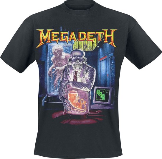 Megadeth Hangar 18 Heren T-shirt - zwart - L
