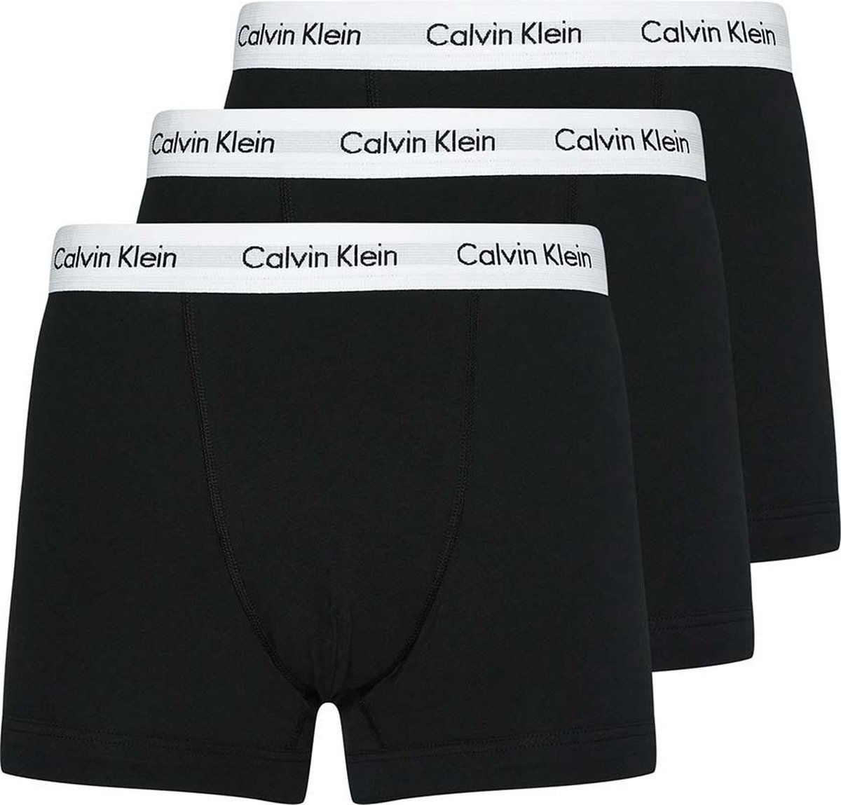 Trunks Heren Onderbroeken - 3-pack - Zwart van Calvin Klein — cadeau in Mode & Accessoires - foto 8