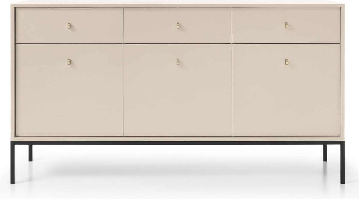 Selsey Monne - Dressoir drie deuren - Beige
