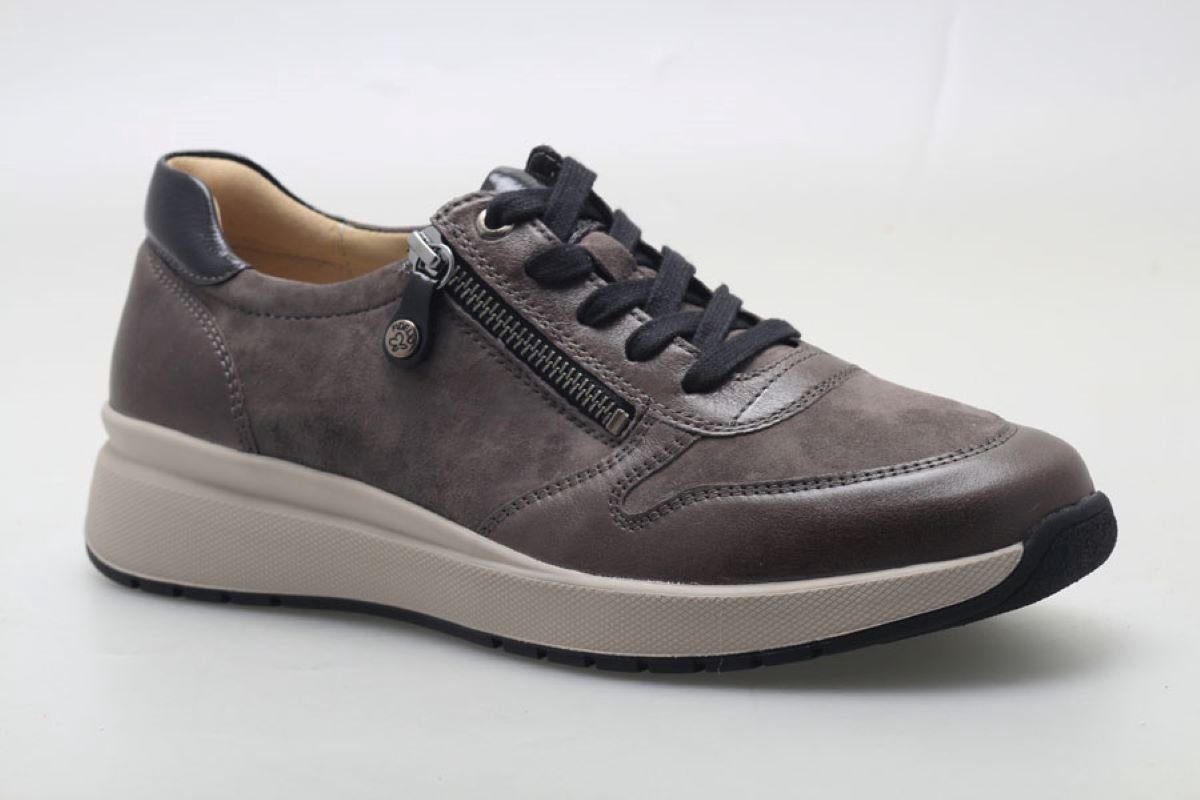 Fidelio Veterschoen Rits Grijs Combi 566104/65