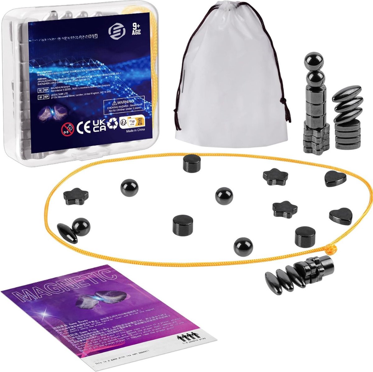 Equivera Magnetisch Schaakspel - Magnetisch Schaakspel - Schaakspel - Bordspel - Cadeau