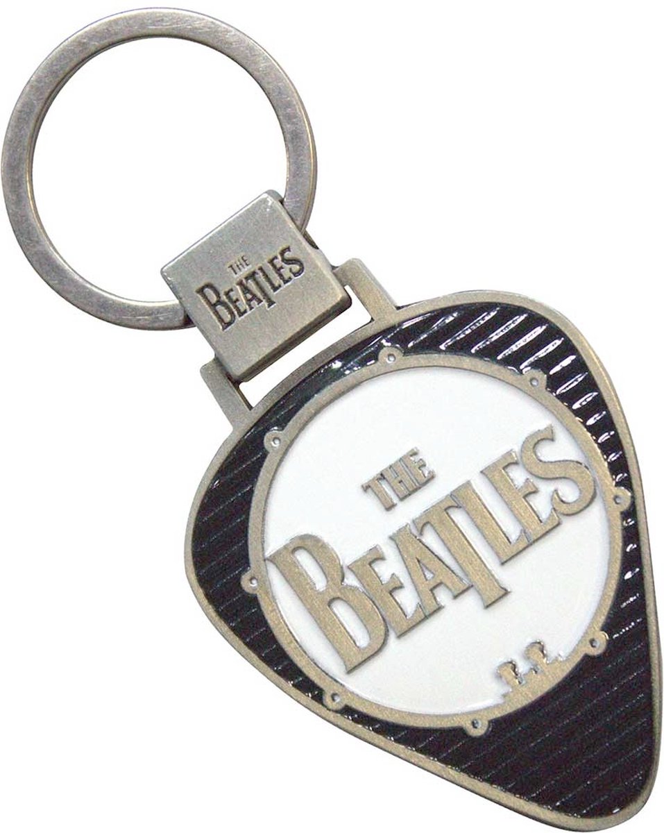 The Beatles - Drum Logo Plectrum Sleutelhanger - Multicolours