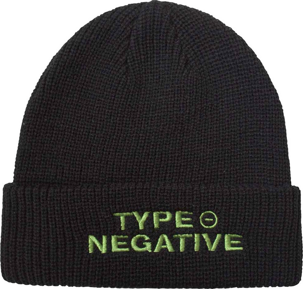 Type O Negative - Text Logo Beanie Muts - Zwart