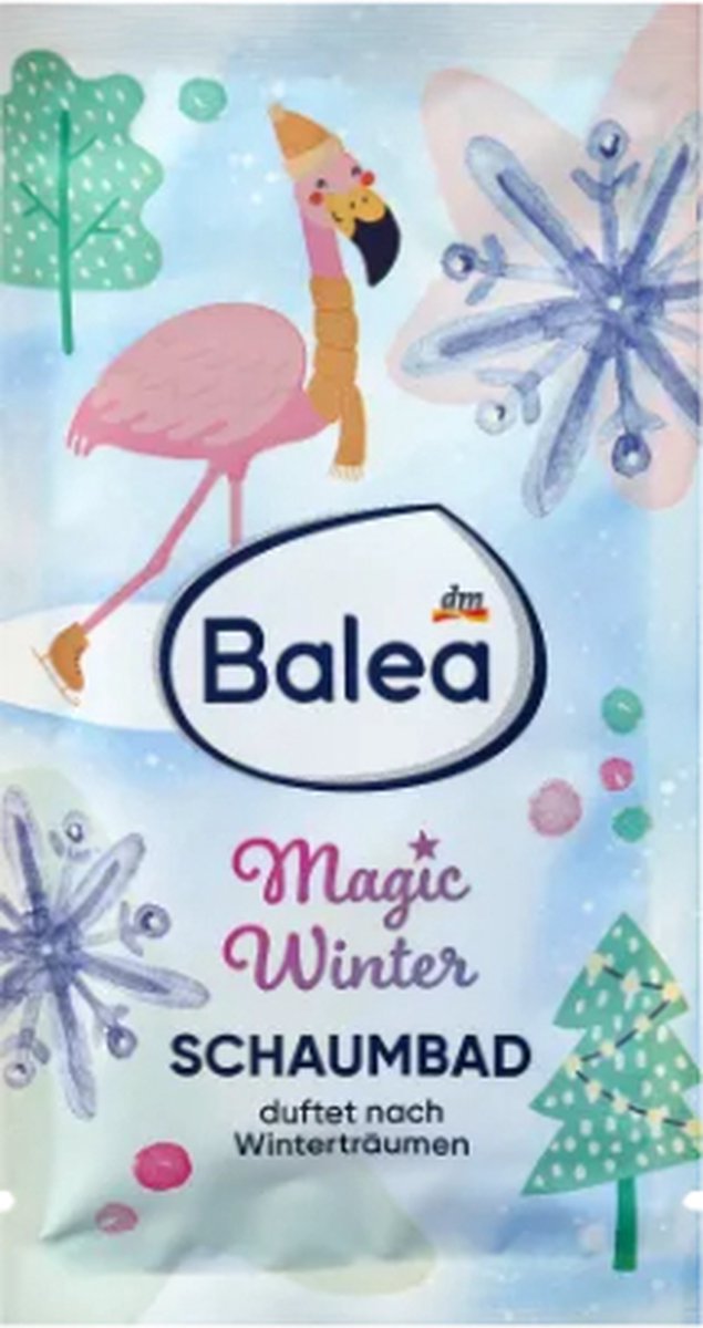 Goedkoopste Winter Badschuim Magic Winter | Zoete Wintergeur | 1x 40ml | Badschuim Wintergeur Balea - Een Ontspannend Moment op Koude Dagen