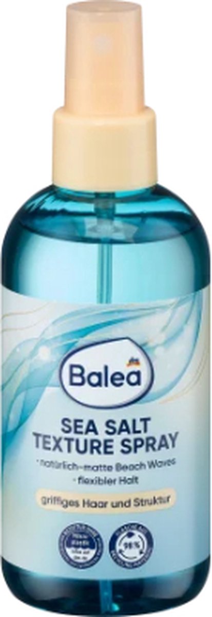 Balea Sea Salt Texture Spray - 1x 200 ml | Haarspray Zeezout - Voor flexibele fixatie - Siliconenvrije Haarspray