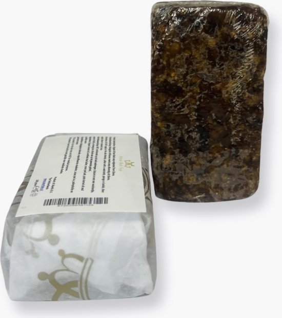 Organic African Black Soap - Biologisch Afrikaanse Zwarte Zeep 100g