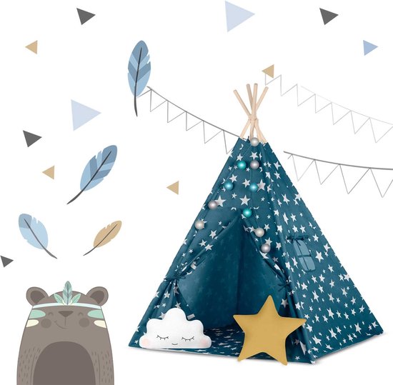 Tipi Tent Roze Kid's Concept – Kids Plus