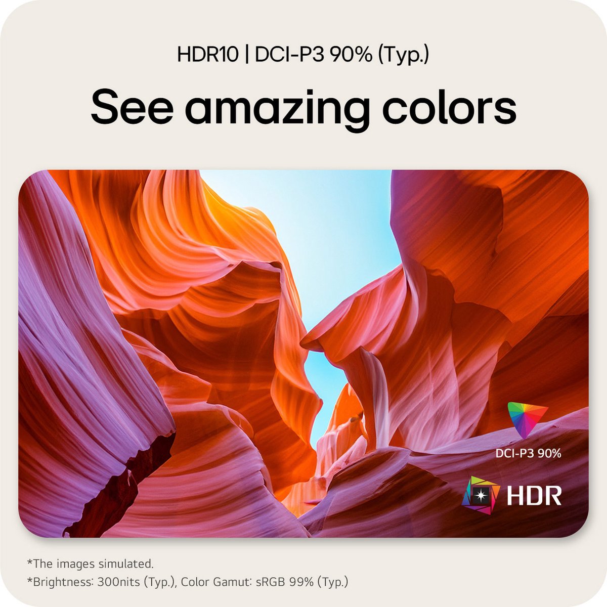 LG 27US550-W 27-inch 4K IPS met ergonomische voet thumbnail 6