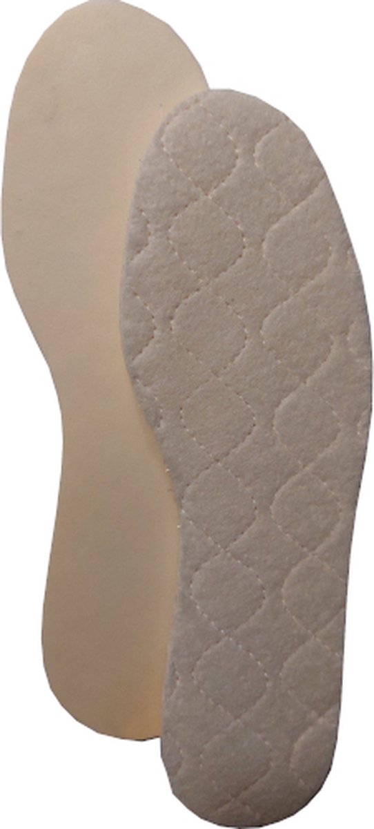 Ronilux Kids Wollen Vachtzool - Winter Inlegzool voor Kinderen - Tegen koude voeten - Warm en zacht - Maat 34/35