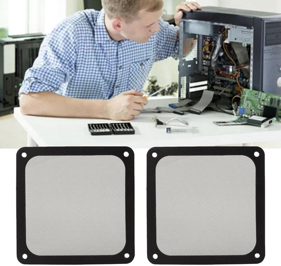 Stoffilter 120 Mm Fijn Diafragma 5 Stuks PC Ventilator Voor 