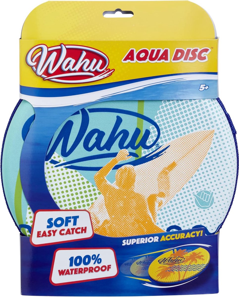 Wahu Aqua Disc Frisbee - Strand & Buitenspeelgoed - Waterdicht - 24 cm