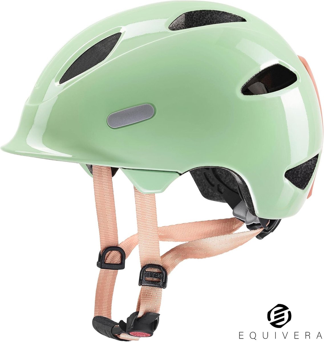 Equivera Baby Fietshelm - Baby Helm - Baby Fietshelm met Licht - Kinder Fietshelm