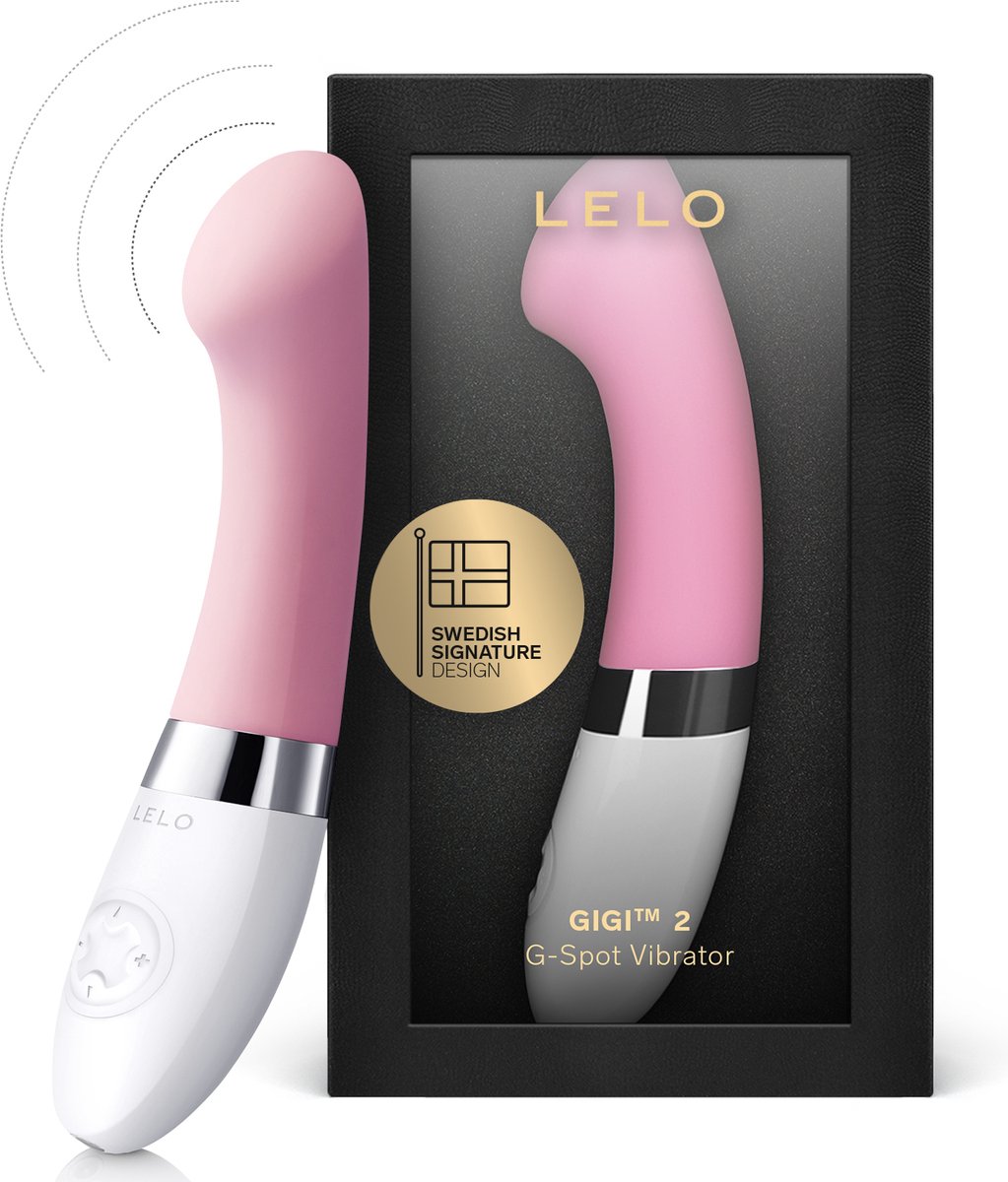 LELO GIGI 2 vibrator Pink Wereldberoemde Gebogen Persoonlijke Stimulator voor Adembenemende G-spotstimulatie