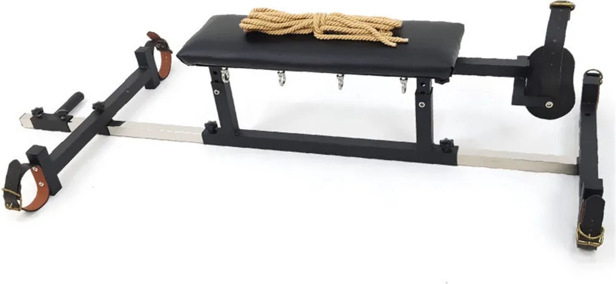 Goedkoopste BDSM Bench - Seksmeubel - Seks - Bondage Set - Sex Bank - Leer - Extreme - Sex chair - Rope - Inclusief Touw