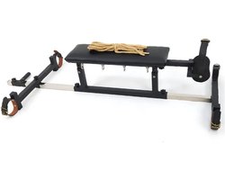 BDSM Bench - Seksmeubel - Seks - Bondage Set - Sex Bank - Leer - Extreme - Sex chair - Rope - Inclusief Touw