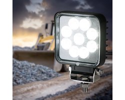 LED's Work LED Schijnwerper voor voertuigen - Geschikt voor tractor, vrachtwagen, auto, bus en schip - 26W
