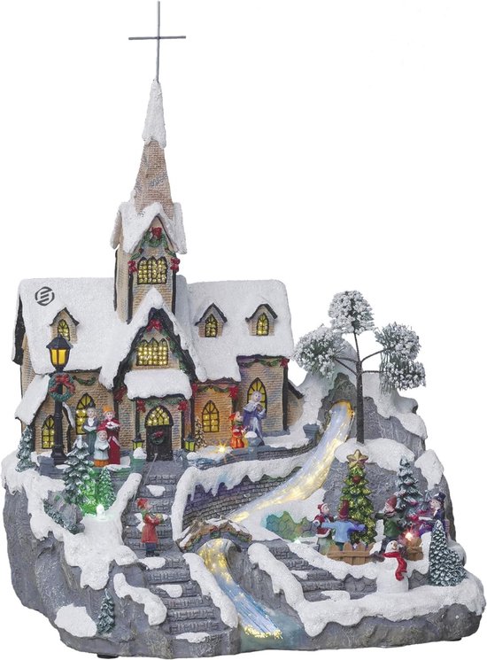 Equivera Kerstdorp Basis - Kerstdorp Ondergrond - Sneeuwdeken - Kerstdorp Onderdelen