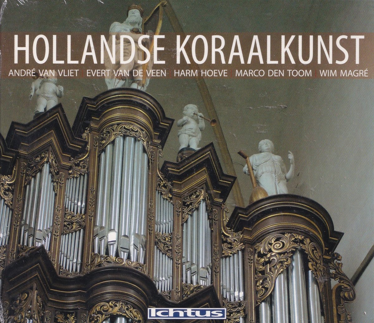 Hollandse koraalkunst - Harm Hoeve, Wim Magre, Marco den Toom en Evert van de Veen bespelen het Hinz-orgel in de Bovenkerk te Kampen