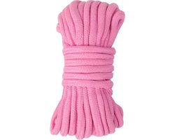 Bondage Touw - 5 Meter - Zacht SM Touw - Roze BDSM Rope - Comfortabel