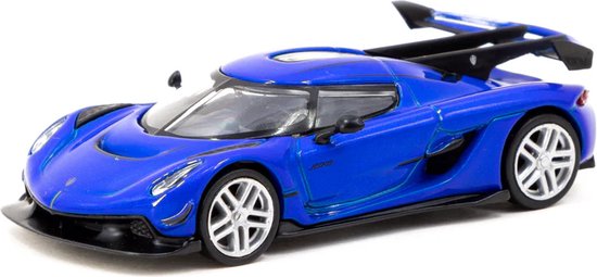 Tarmac Works GLOBAL64 Koenigsegg Jesko Blu 1:64, Modello Diecast T64G-TL052-BL