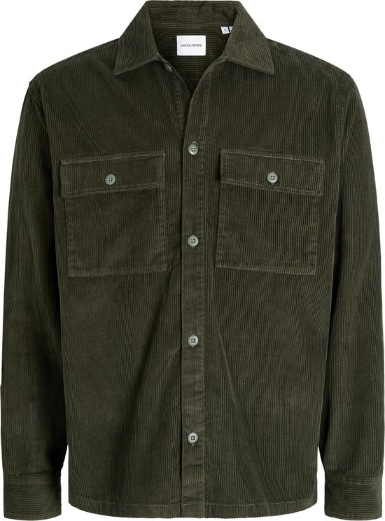 JACK&JONES - JJEPERFECT CORDUROY OVERSHIRT LS SN - Heren - Overhemden