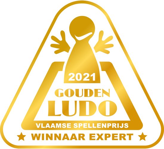 Gouden Ludo Vlaamse Spellenprijs Winnaar Expert 2021.