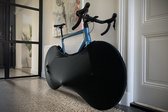 WHEEL fietssok van DS COVERS – Indoor – Stofvrij – Ademend – Stretch fit – Universeel MTB of Racefiets – kleur Zwart