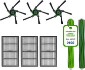 DEGG - Onderhoudsset - Geschikt voor iRobot Roomba S9 & S9+ - Premium Kwaliteit - Jaarpakket