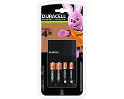 Duracell Lader inc 2 x AA en 2x AAA CEF14