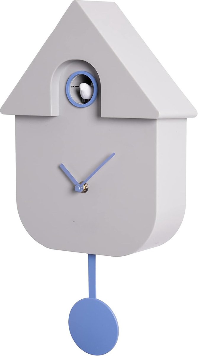 Lexium Koekoeksklok Modern - Minimalistische Koekoeksklok - Koekoek - Cuckoo Clock - Wandklok