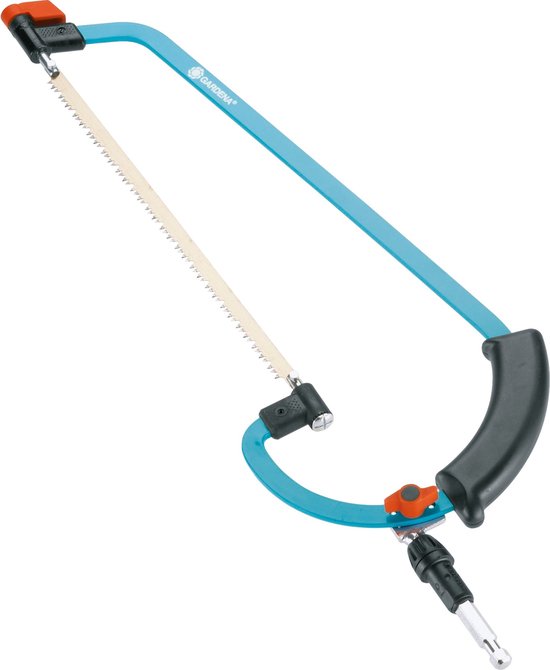 GARDENA Combisystem beugelzaag 350 mm takkenzaag draaibaar zaagblad roestvrij ergonomisch tuingereedschap