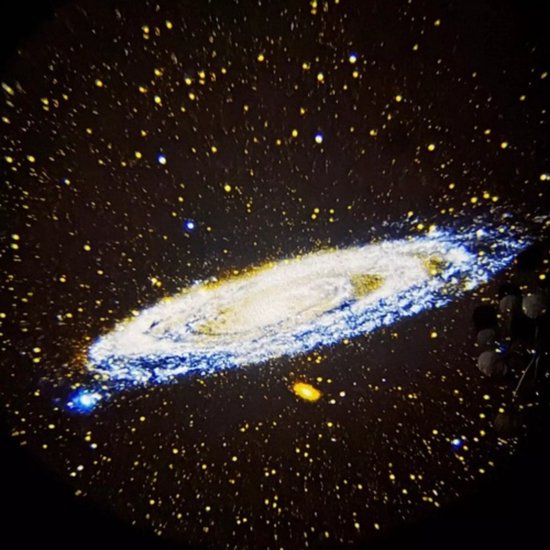 Izoxis LED Galaxy Projector - 360° Ruimte Projectie met Timer & Focus van Izoxis — afbeelding 3