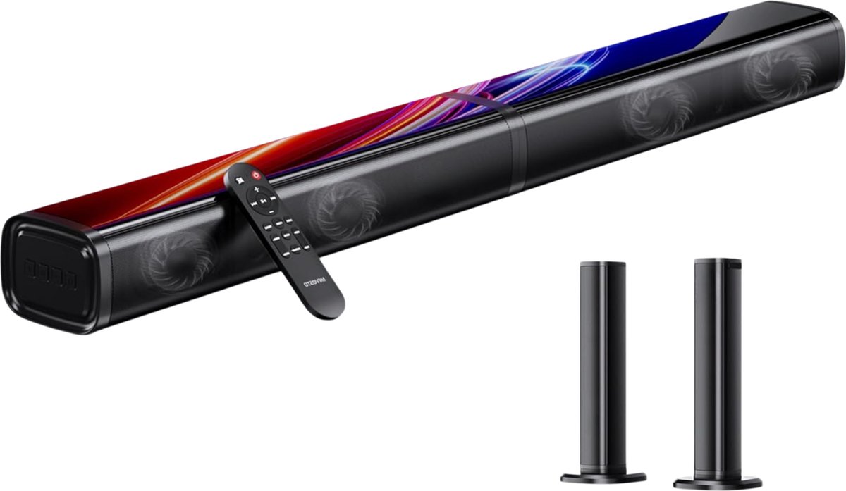 Draadloze Soundbar D7H Met Subwoofer Zwart - Draadloze - €184,95