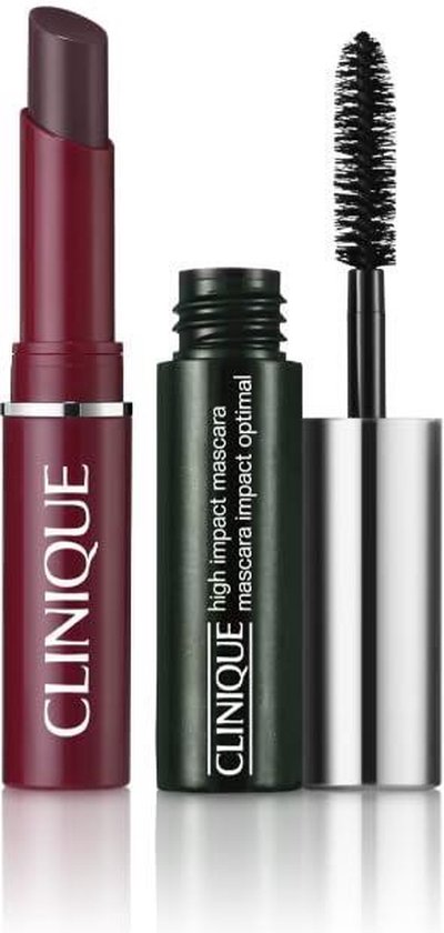 Clinique almost lipstick cult classics Black Honey Almost Lipstick en High Impact Mascara Set