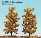 Busch - 2 Laubbäume 150 Mm,herbstgelb (Bu6754)