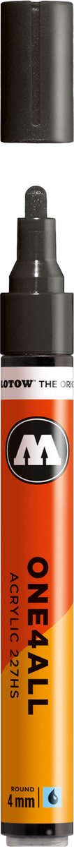 Molotow acryl stift - ONE4ALL 4 mm - Zwart