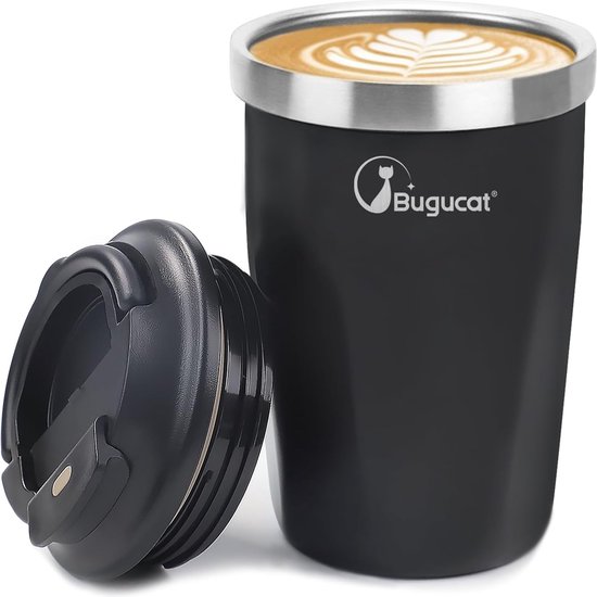 Dubbelwandige Thermo Autobeker 300ml | Snelle Levering & Laagste Prijs