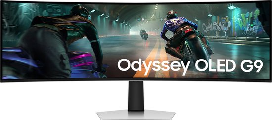 Samsung Odyssey OLED G9 LS49DG912SUXEN - Dual QHD Monitor - 144Hz - 49 inch